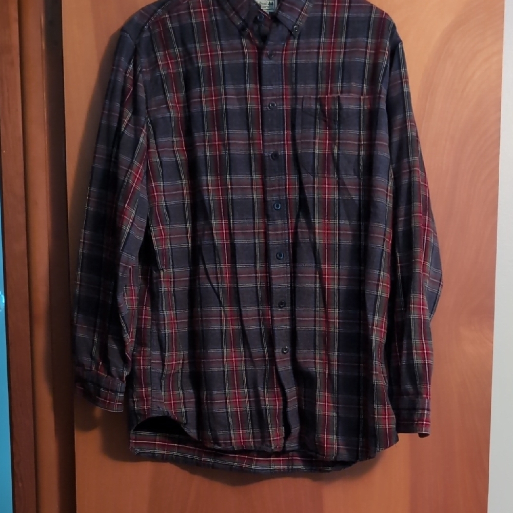 L.L. Bean Traditional Fit Plaid Shirt